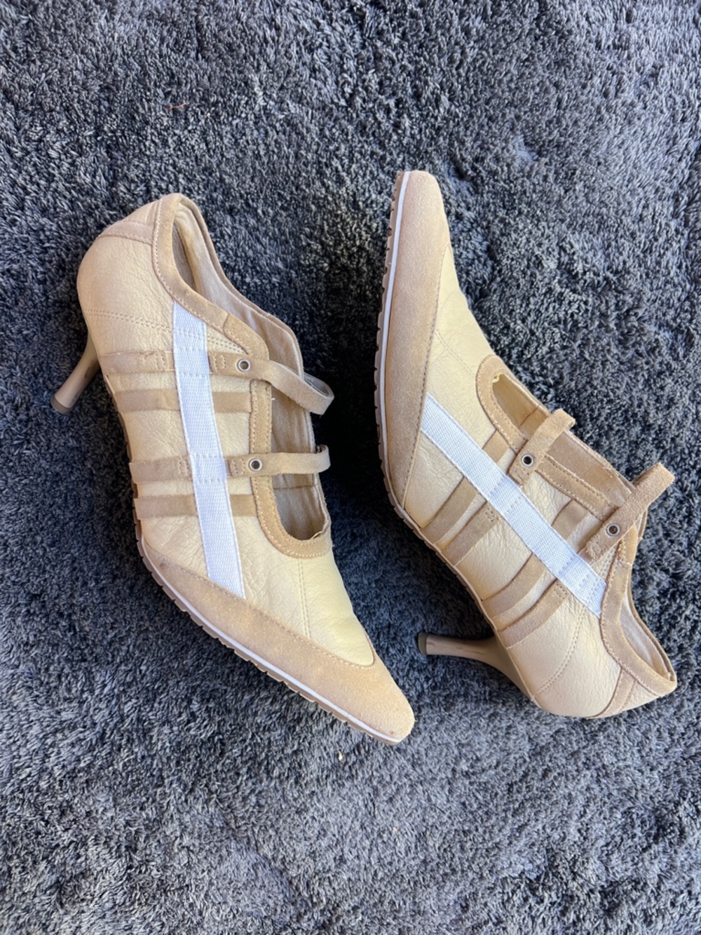 Diesel Gorpcore Janetta Leather Victorian Trainer Booties Sz 8 Vintage Y2K - Picture 3 of 9